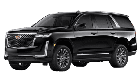 Black Cadillac Escalade premium SUV