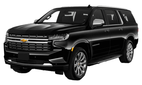 Black chauffeured SUV