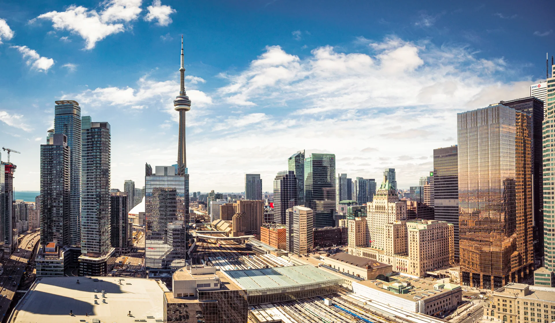 The downtown Toronto skyline