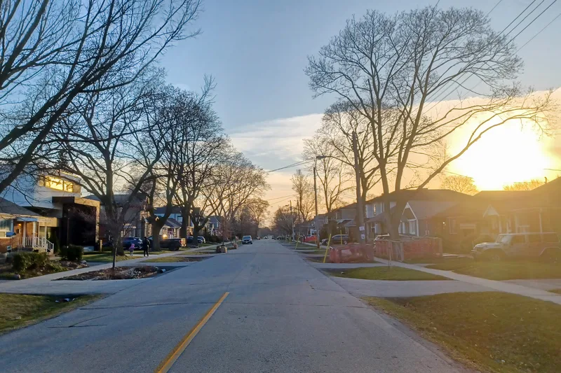 A Toronto residential street
